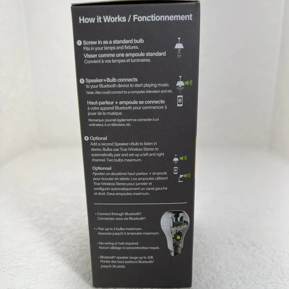 NIB Feit Electric‎ speaker+ bulb 60W